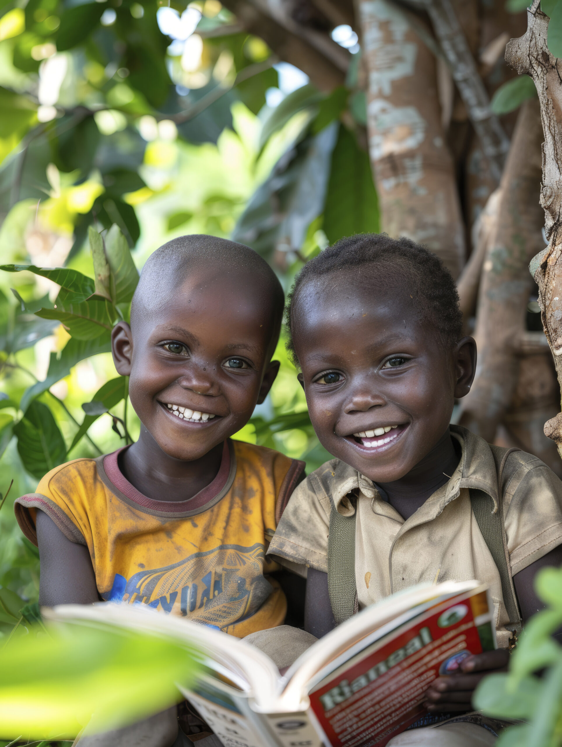 african children enjoying life